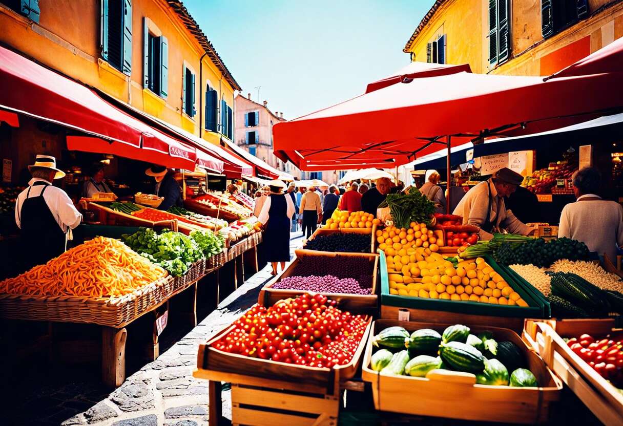 Le charme des marchés provençaux : une immersion authentique
