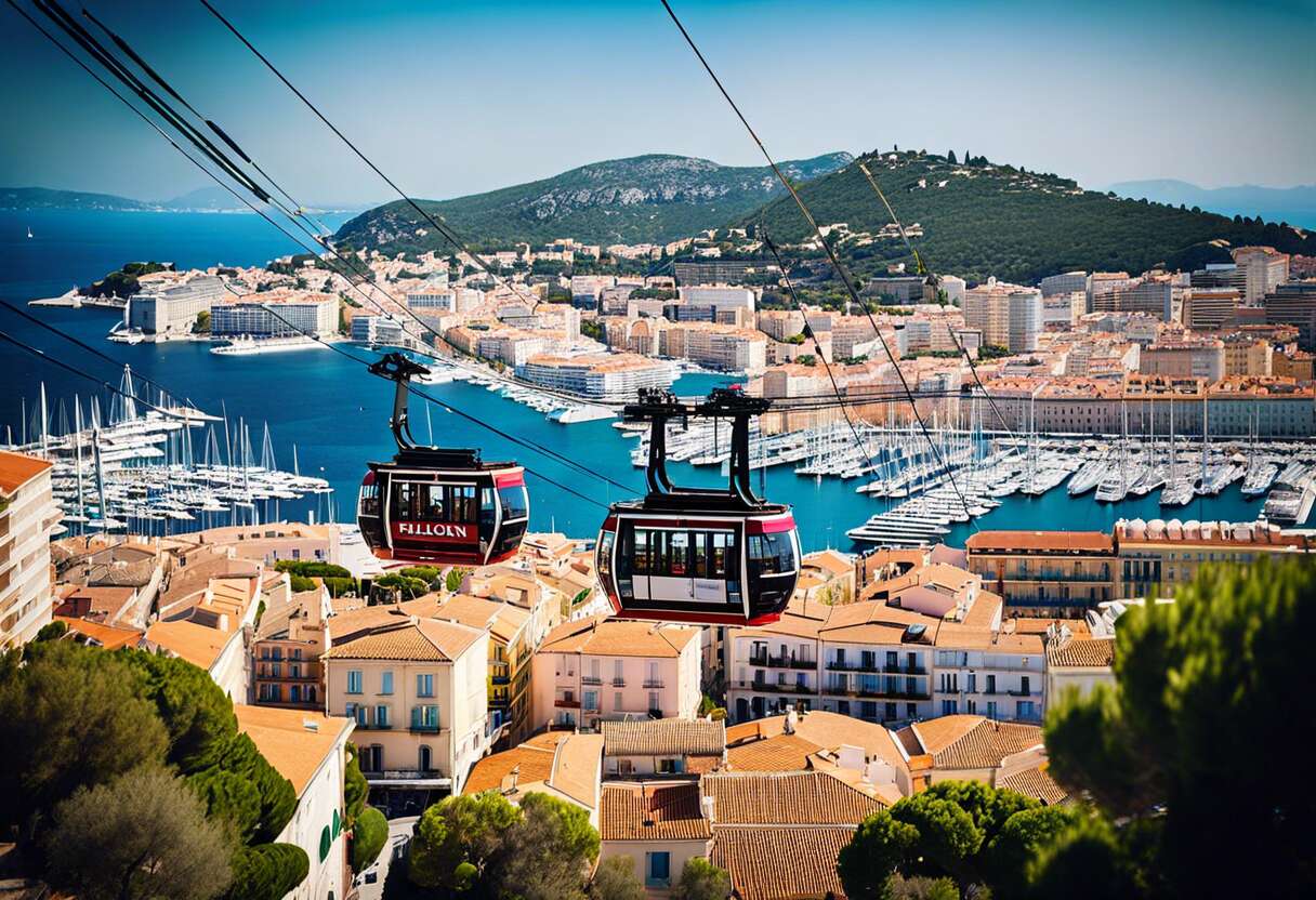 Toulon vue d’en haut : une perspective unique