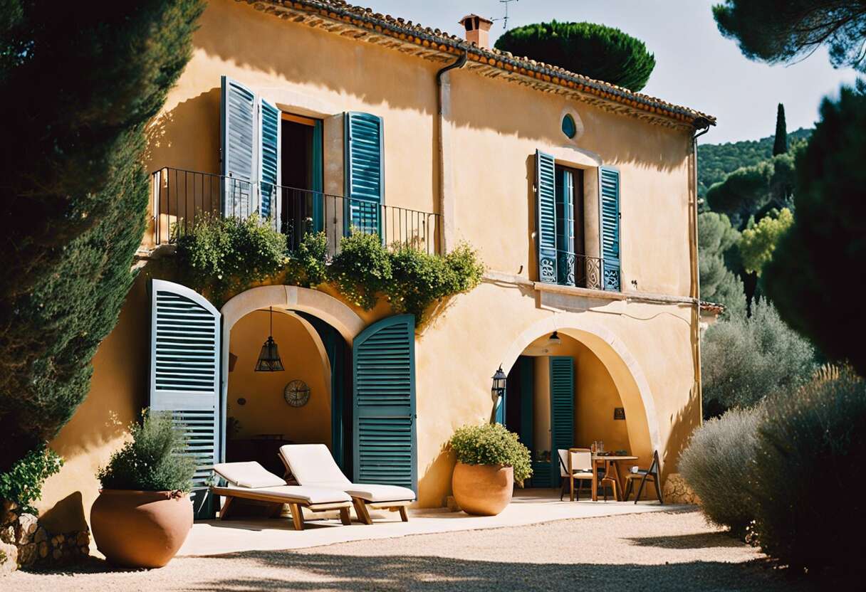 Les charmes atypiques des maisons d'hôtes provençales revisitées