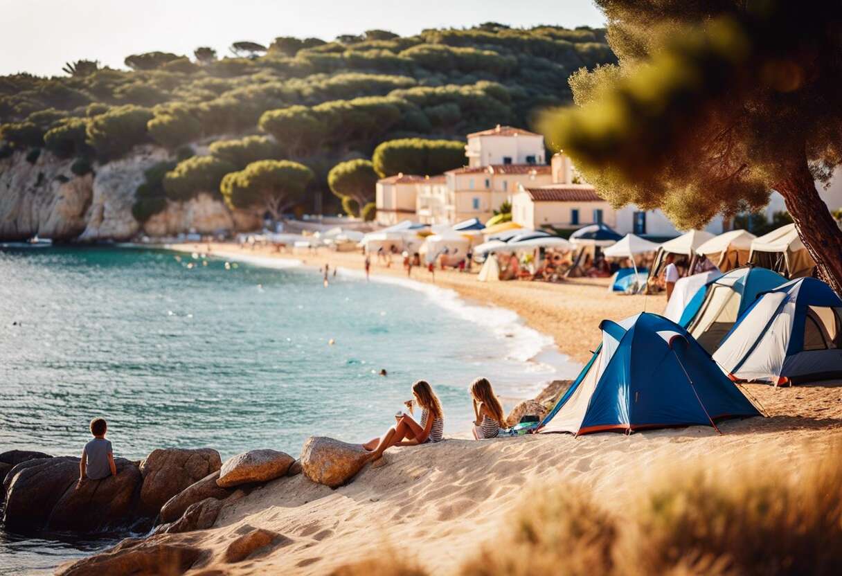 Présentation des campings les plus populaires proches des plages dans le var