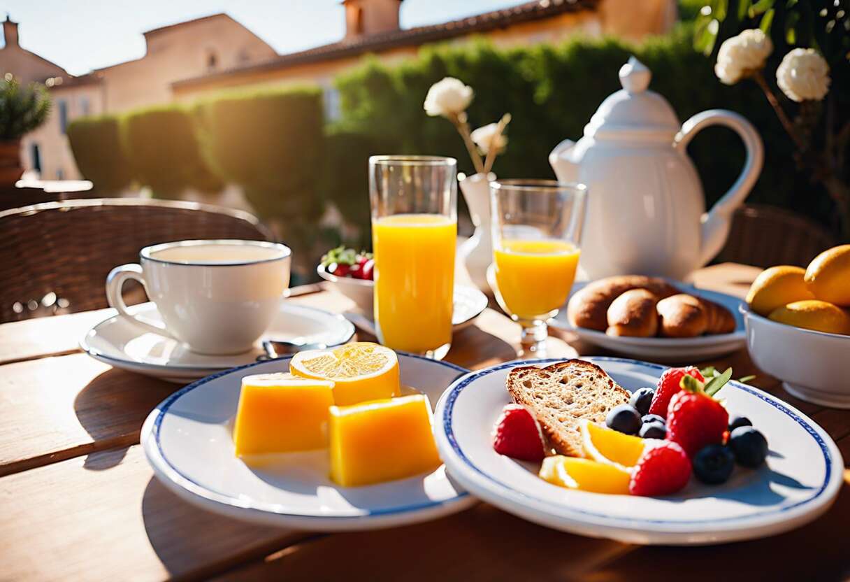 Faire le plein d'énergie : les bienfaits énergisants du petit-déjeuner provençal