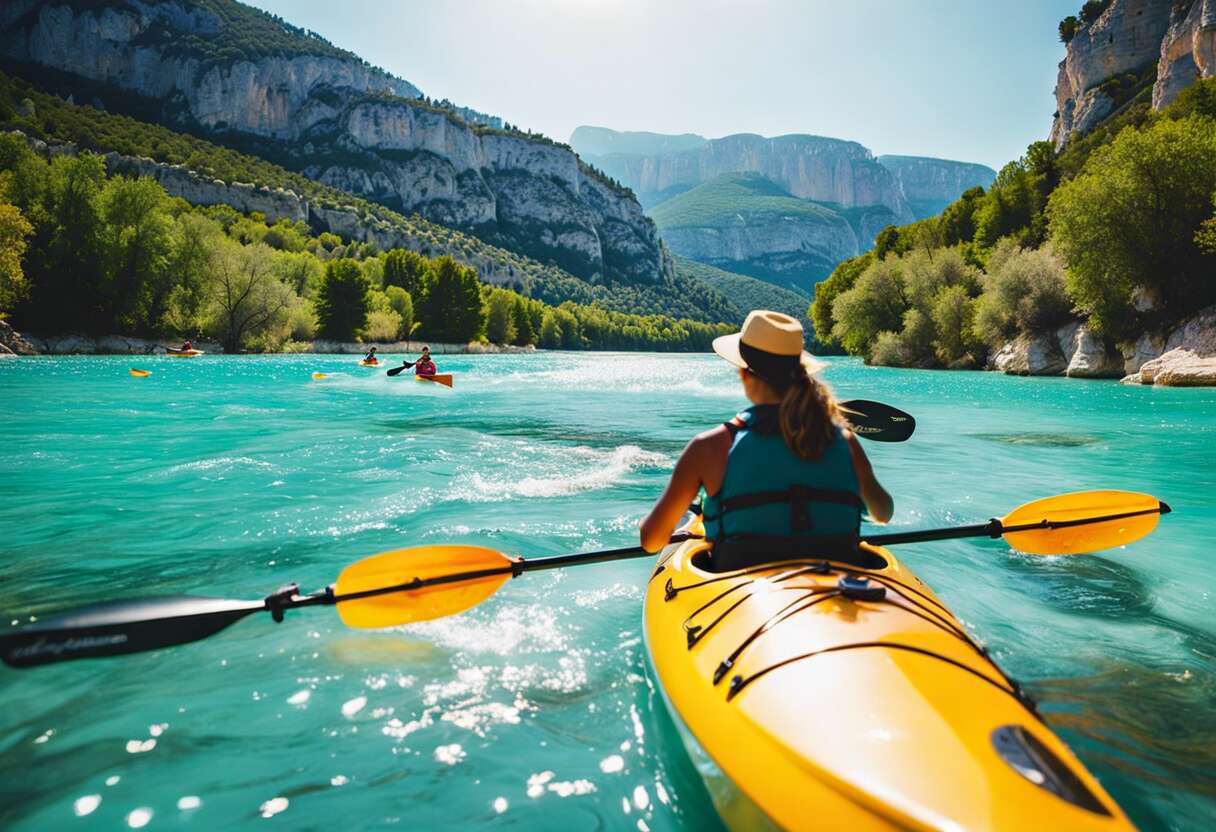 Au fil de l'eau : kayak, canoë et pédalo à l'honneur
