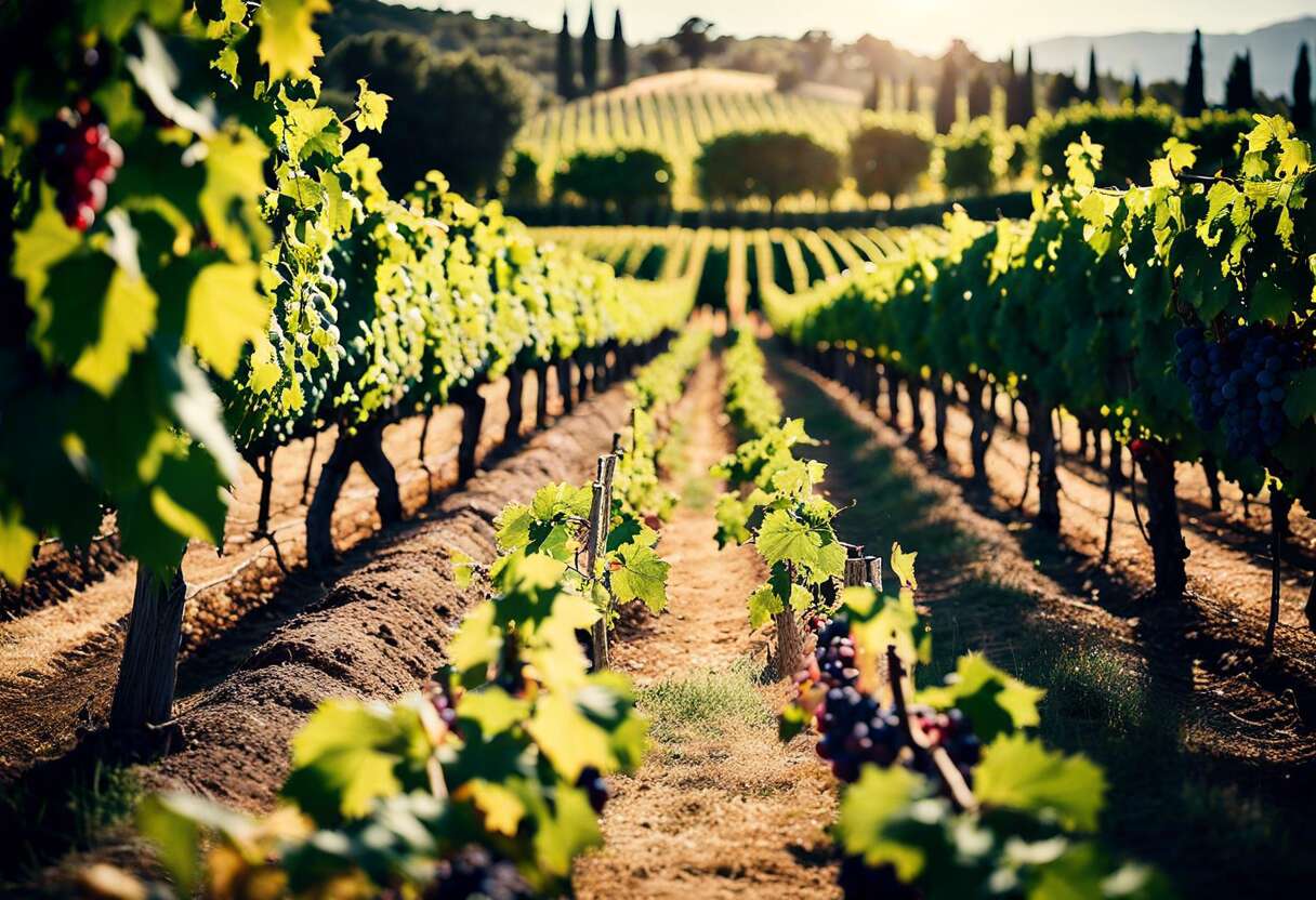 Vignobles de prestige : une tradition viticole séculaire autour de cogolin