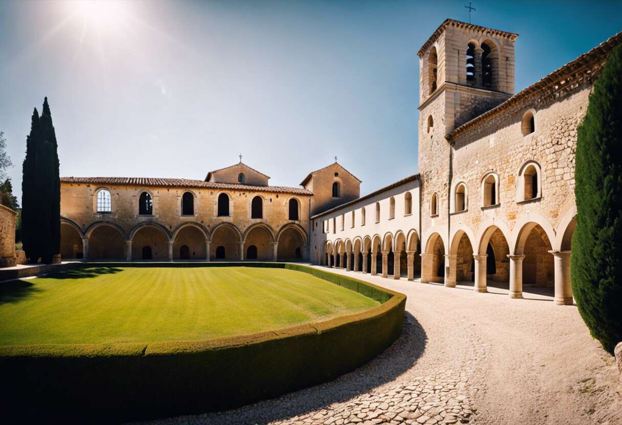 Architecture et trésors de l'abbaye de la celle