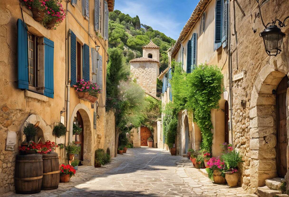 Charme provençal : architecture et traditions du village