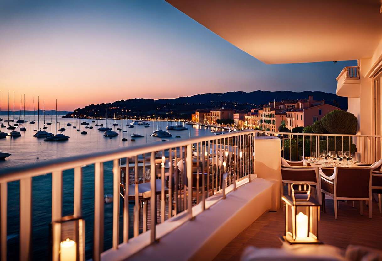 Hôtels avec vue mer à Saint-Tropez : notre sélection prestige