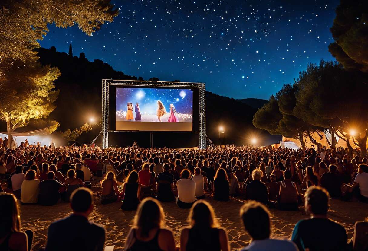 Cinéma sous les étoiles : les meilleurs festivals de films du Var