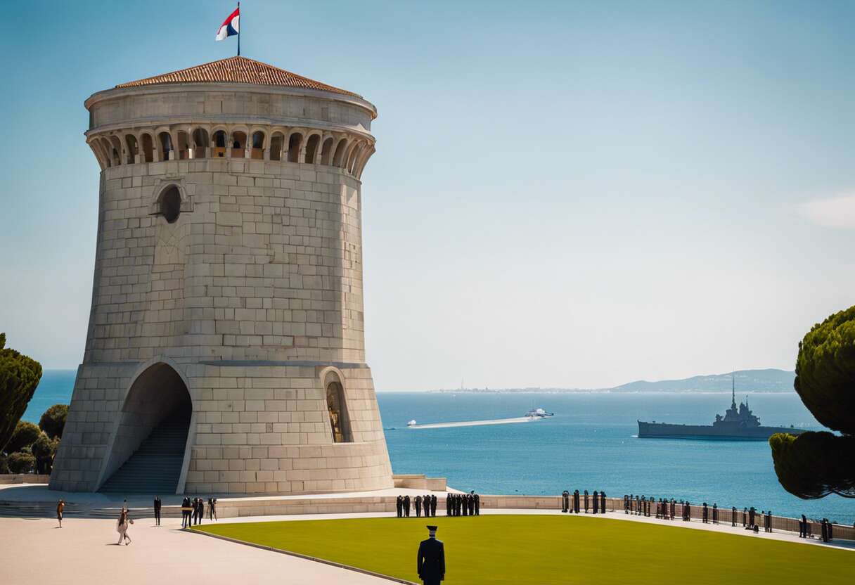 Plongeon dans l'histoire avec la tour royale et le mémorial du débarquement