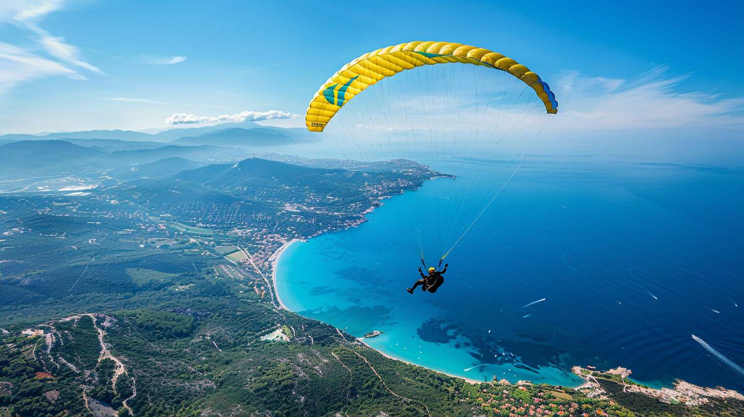 Parachutisme à La Londe-les-Maures : sensations fortes garanties