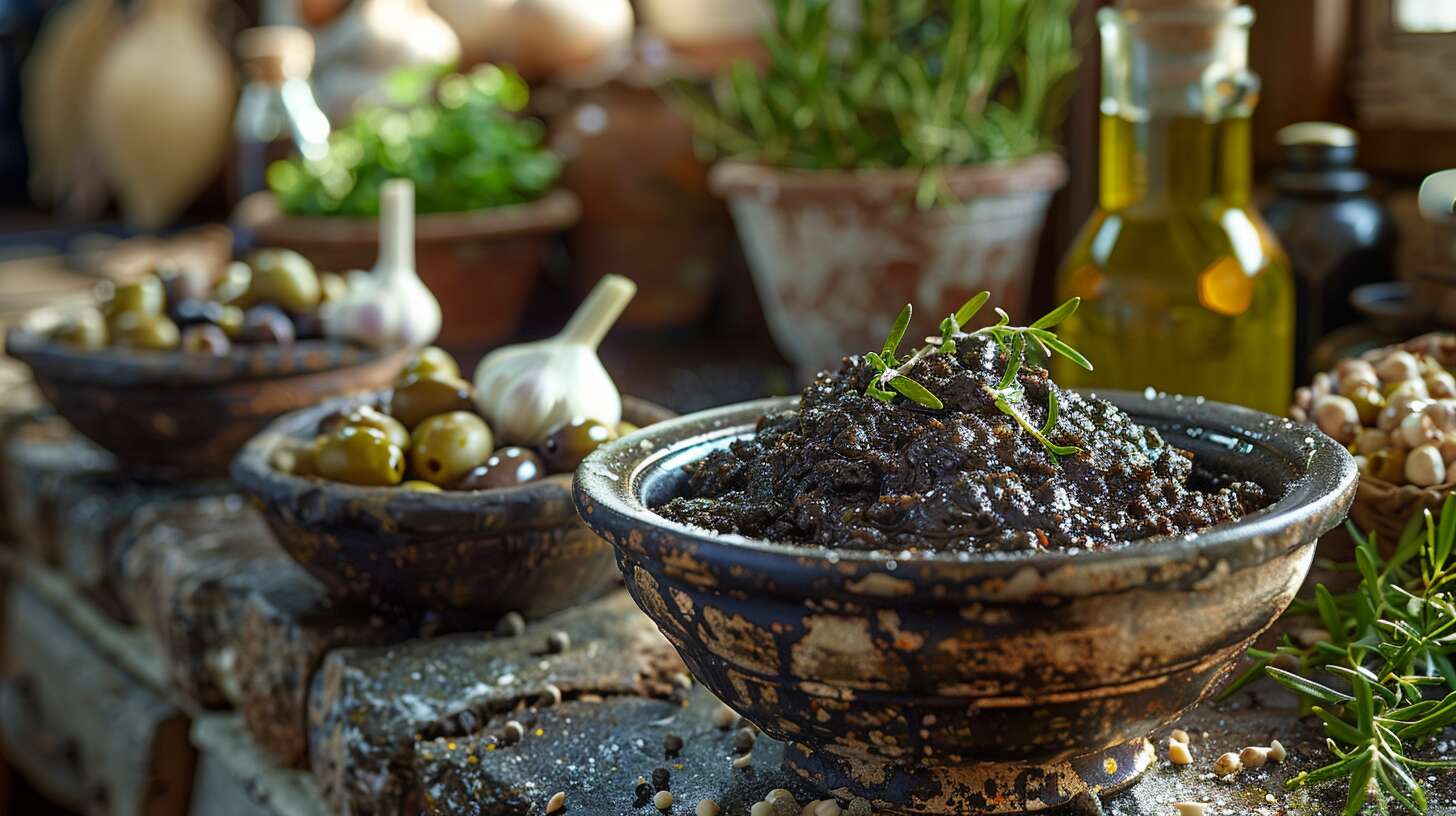 Tapenade noire ou verte : les incontournables du terroir provençal