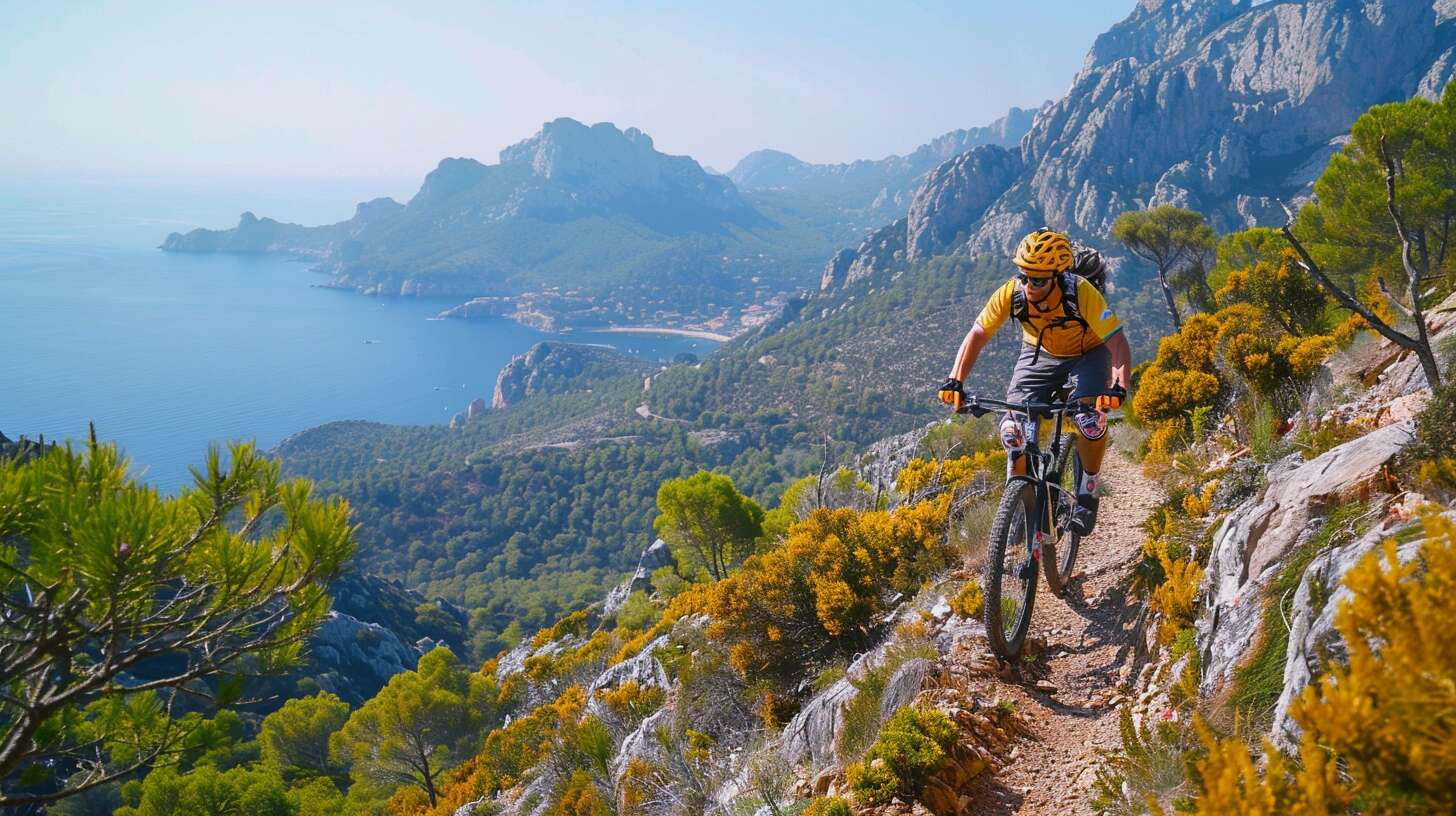 Itinéraires VTT autour de Toulon : découvrez les pistes cyclables naturelles