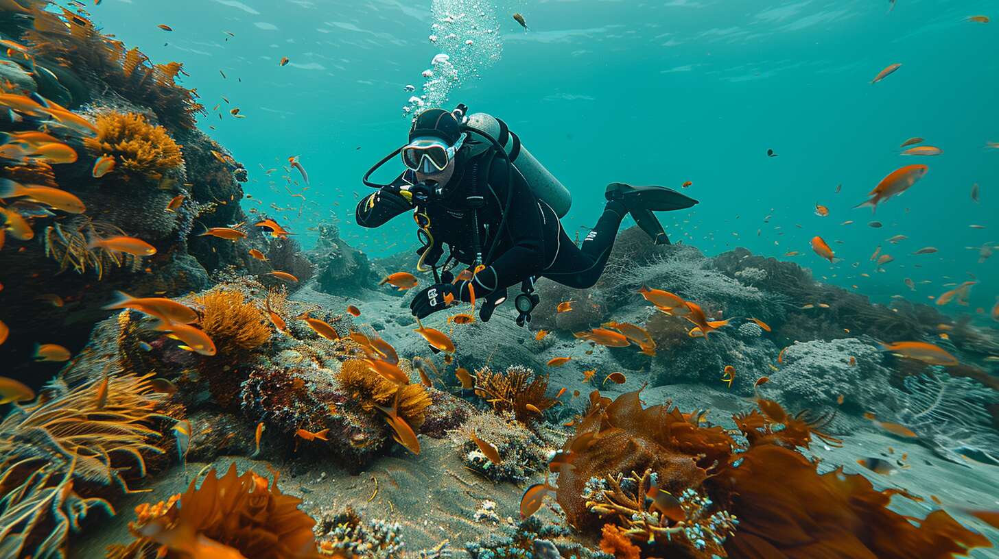 Plongée sous-marine à Hyères : rencontre avec la faune méditerranéenne