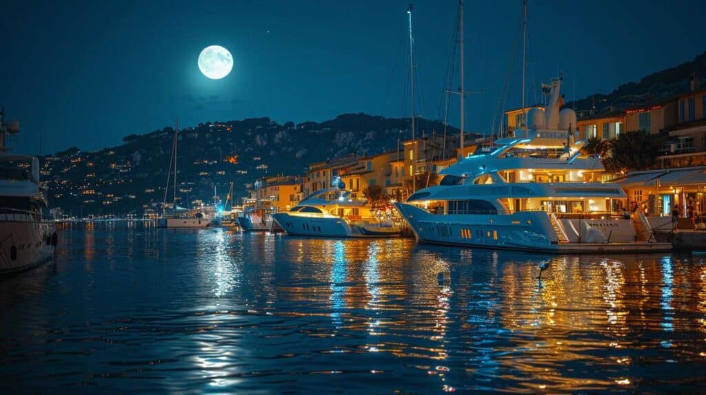 Plaisirs nocturnes : naviguer entre les yachts et les clubs de Saint-Tropez